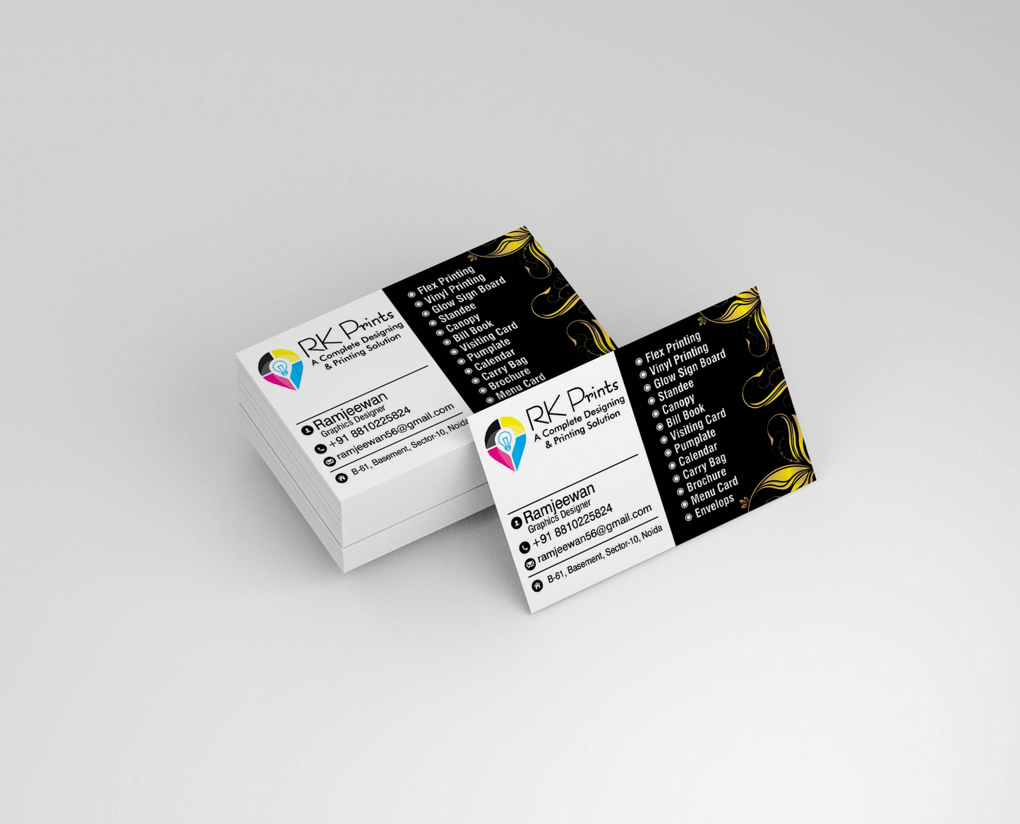 Visiting card Print